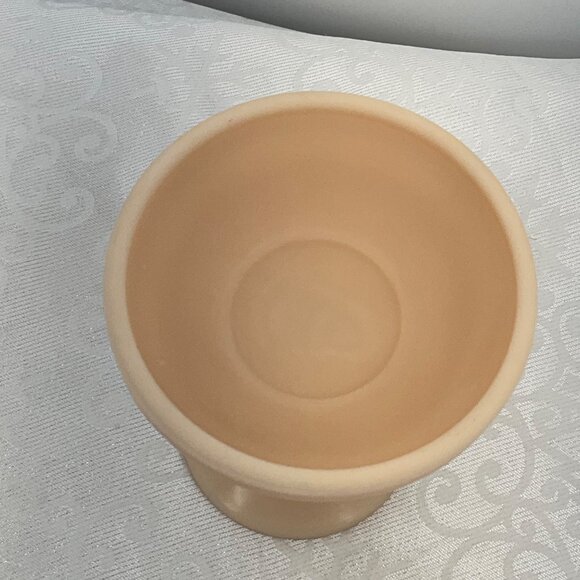 Westmoreland Beige Almond Milk Glass Pedestal Compote Bowl - Picture 3 of 7